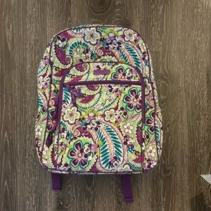 EUC Vera Bradley Disney Parks Hidden Mickey Campus Backpack